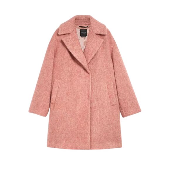 NWT Weekend Max Mara Caraibi Coat PINK - Picture 1 of 6